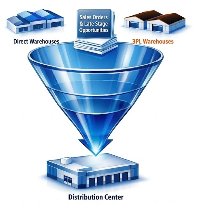 BizAutomation Multi-Warehouse Demand Consolidation and Requisition Pooling Dashboard