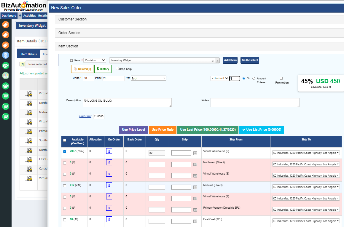 Distributed Order Management System Multi-Node Routing ERP