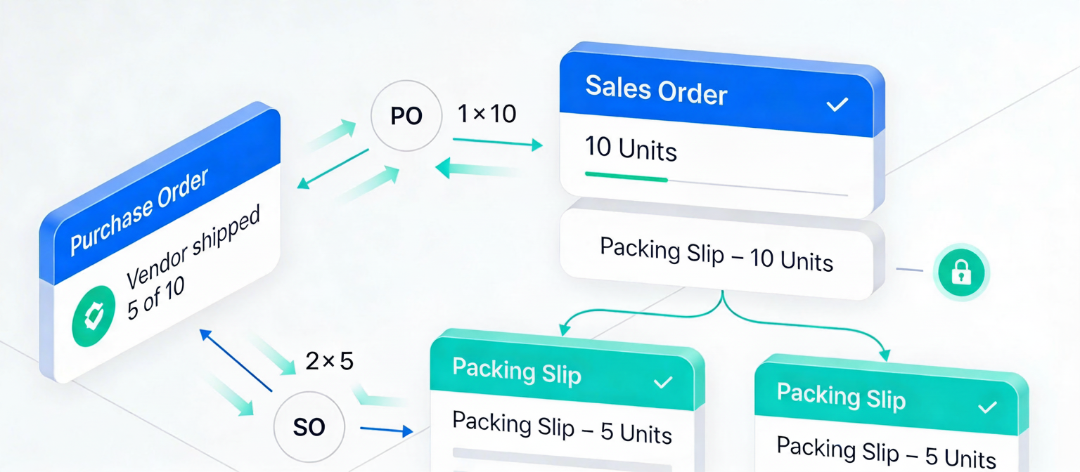 OEM Branded Packing Slip Layout Customization